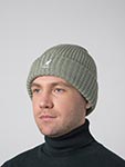 Шапка KANGOL арт. K3663 Merino Wool Rib Beanie (sage green)